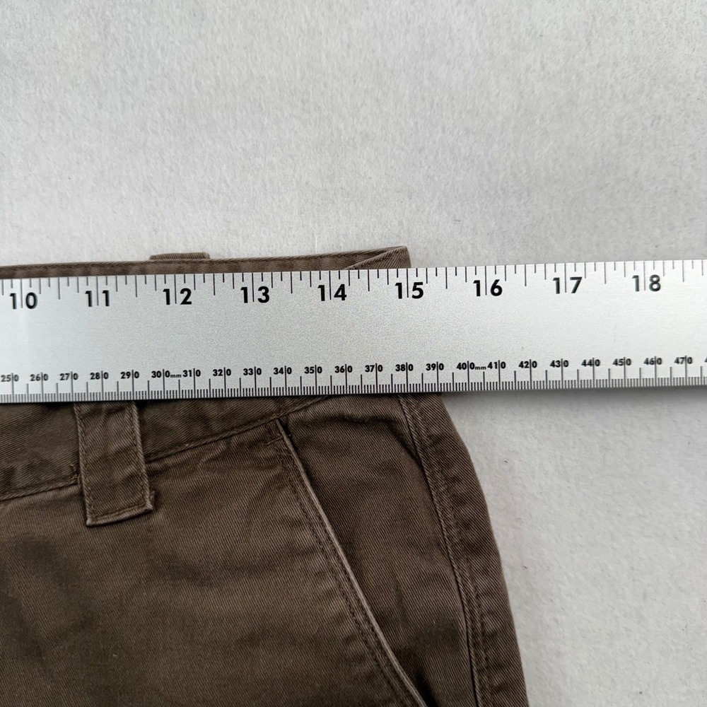 The North Face Womens Brown Cotton Chino Shorts Size 4 Regular Hiking Outdoor - Picture 5 of 6